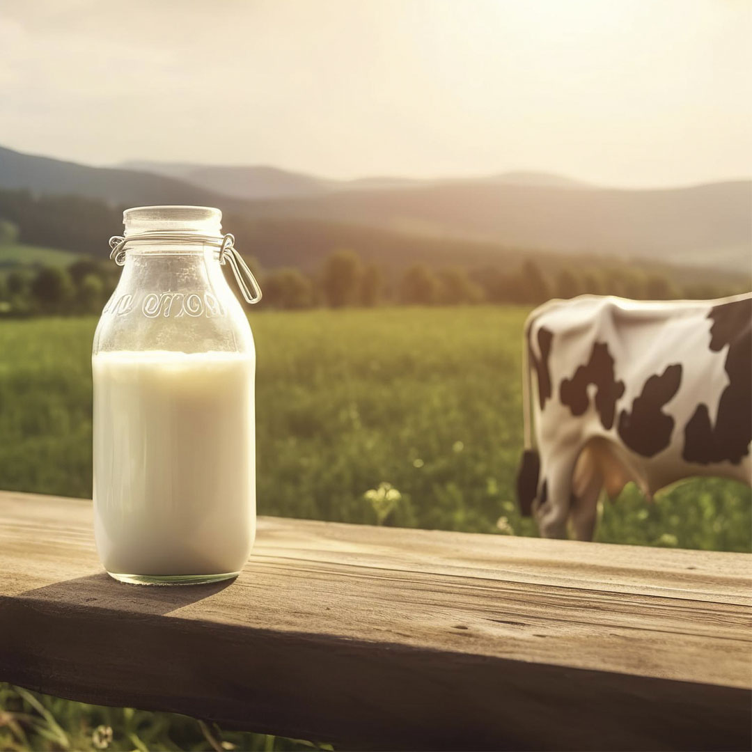 Leite de vaca é próprio para consumo humano?